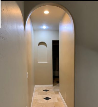 Turn a hallway into an eye catching arch